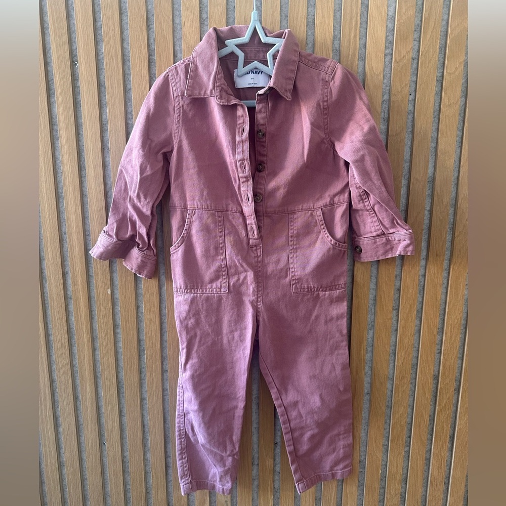 Old Navy Girls Pink Jumpsuit